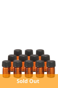 Empty 5/8 mL Dram Bottles